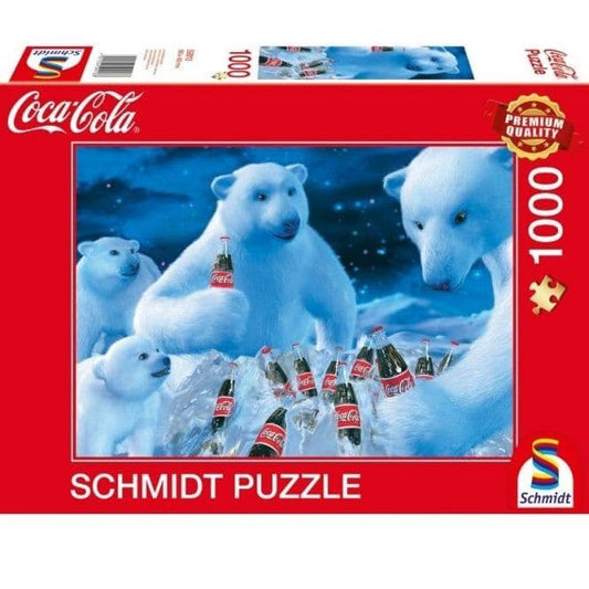 Schmidt - Coca Cola Polar Bears - 1000 Piece Jigsaw Puzzle