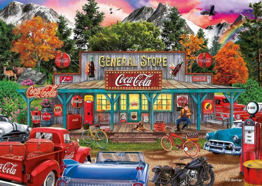 Schmidt - Coca Cola Store - 1000 Piece Jigsaw Puzzle