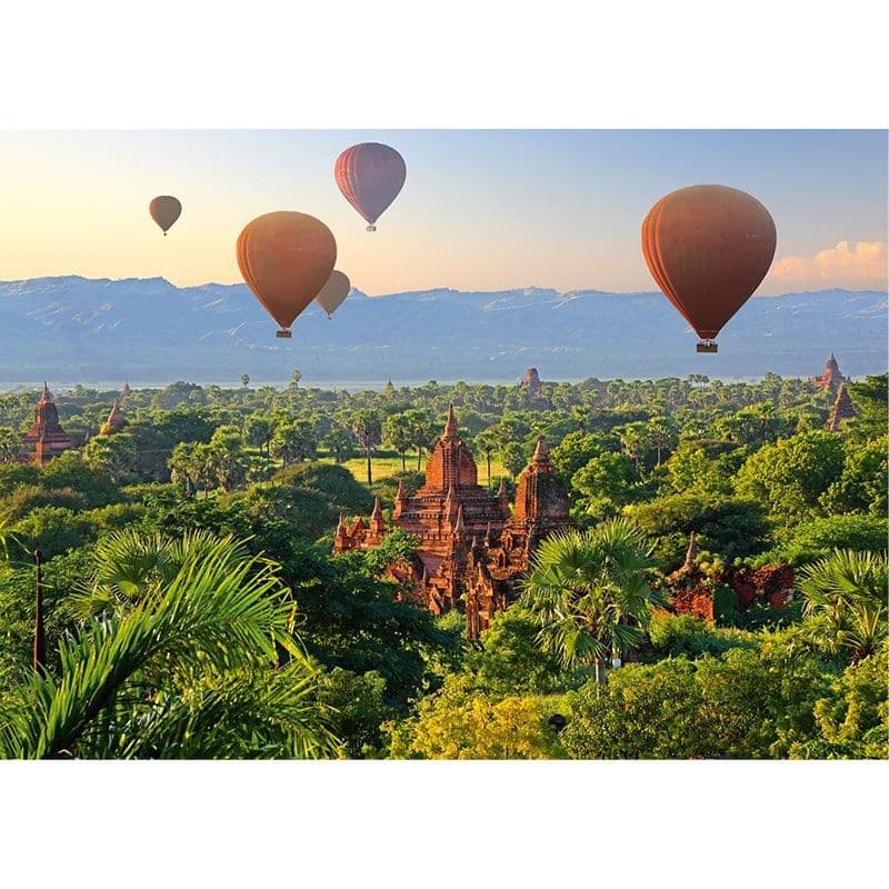 Schmidt - Hot Air Balloons Myanmar - 1000 Piece Jigsaw Puzzle