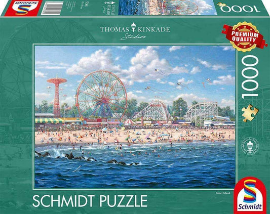Schmidt - Thomas Kinkade - Coney Island - 1000 Piece Jigsaw Puzzle
