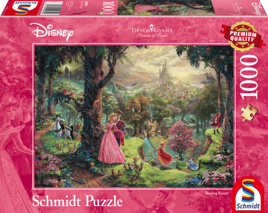 Schmidt - Thomas Kinkade - Disney Sleeping Beauty - 1000 Piece Jigsaw Puzzle