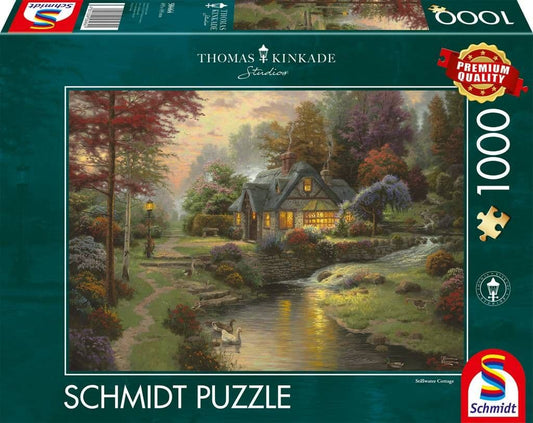 Schmidt - Thomas Kinkade - Stillwater Cottage - 1000 Piece Jigsaw Puzzle