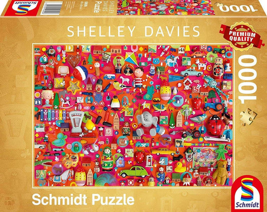 Schmidt - Vintage Toys  - 1000 Piece Jigsaw Puzzle