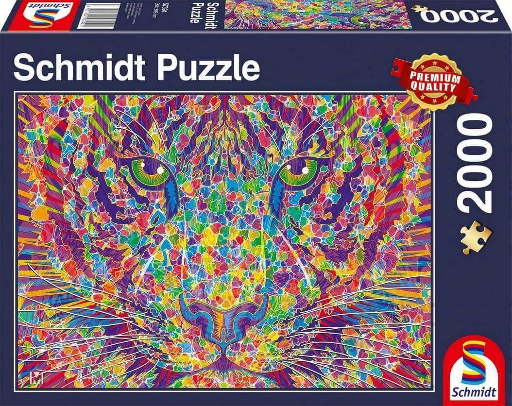 Schmidt - Wild at Heart - Tiger - 2000 Piece Jigsaw Puzzle