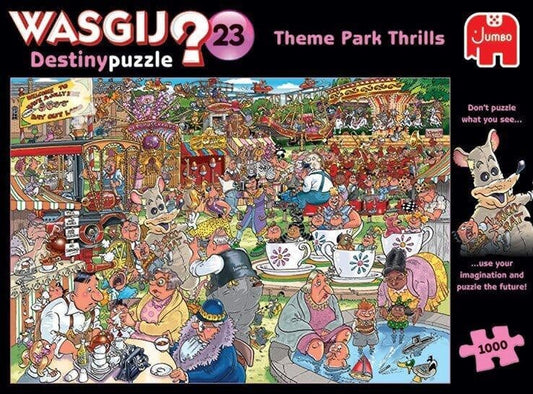Wasgij Destiny 23 Theme Park - 1000 Piece Jigsaw Puzzle