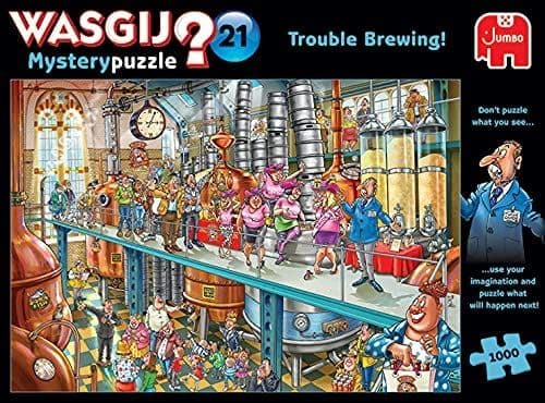 Wasgij Mystery 21 Trouble Brewing! - 1000 Piece Jigsaw Puzzle