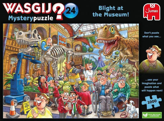 Wasgij Mystery 24 Blight at the Museum! - 1000 Piece Jigsaw Puzzle