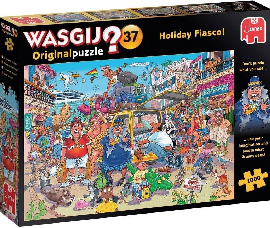 Wasgij Original 37 Holiday Fiasco! - 1000 Piece Jigsaw Puzzle