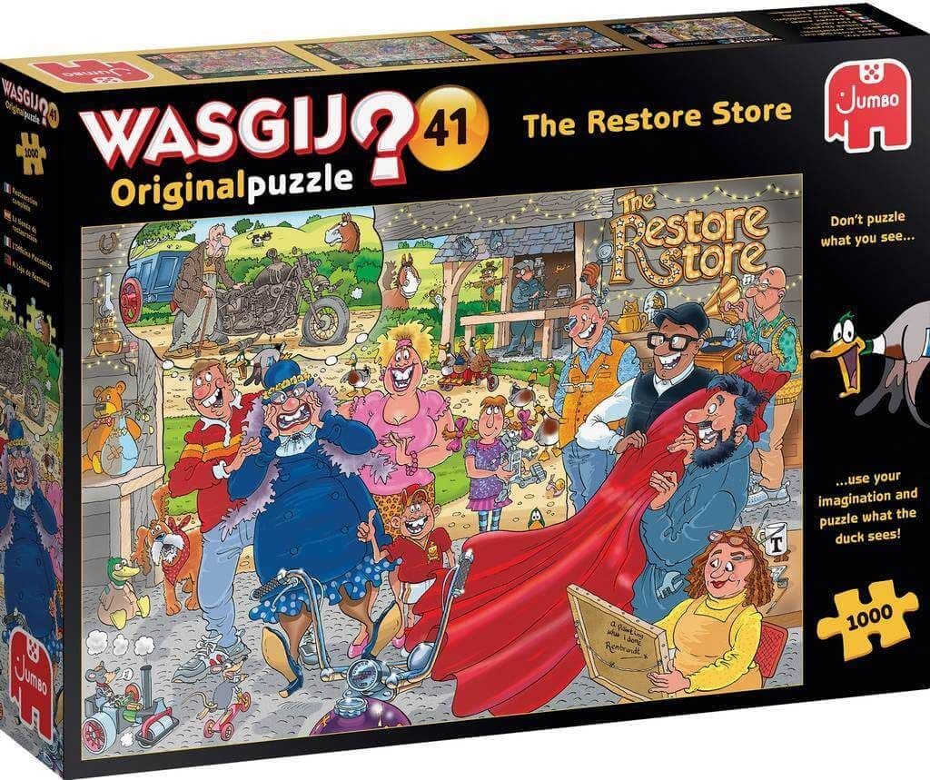 Wasgij Original 41 The Restore Store - 1000 Piece Jigsaw Puzzle