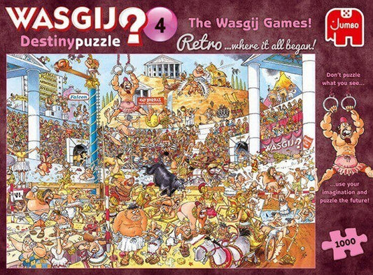 Wasgij Retro Destiny 4 Wasgij Games - 1000 Piece Jigsaw Puzzle