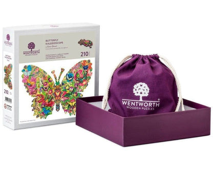 Wentworth - Butterfly Kaleidoscope - 210 Piece Wooden Jigsaw Puzzle