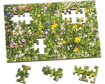 Wentworth - Colourful Meadow - 40 Piece Wooden Jigsaw Puzzle