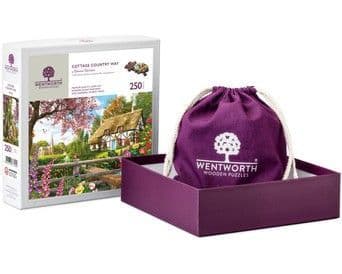 Wentworth - Cottage Country Way - 250 Piece Wooden Jigsaw Puzzle
