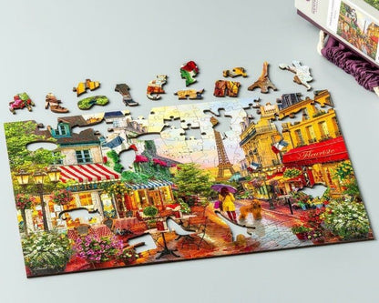 Wentworth - Parisian Charm - 250 Piece Wooden Jigsaw Puzzle