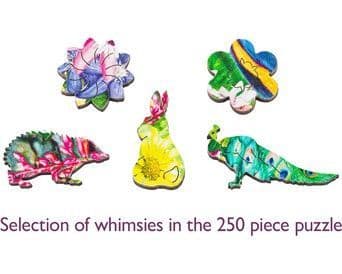 Wentworth - Peacock of India - 250 Piece Wooden Jigsaw Puzzle