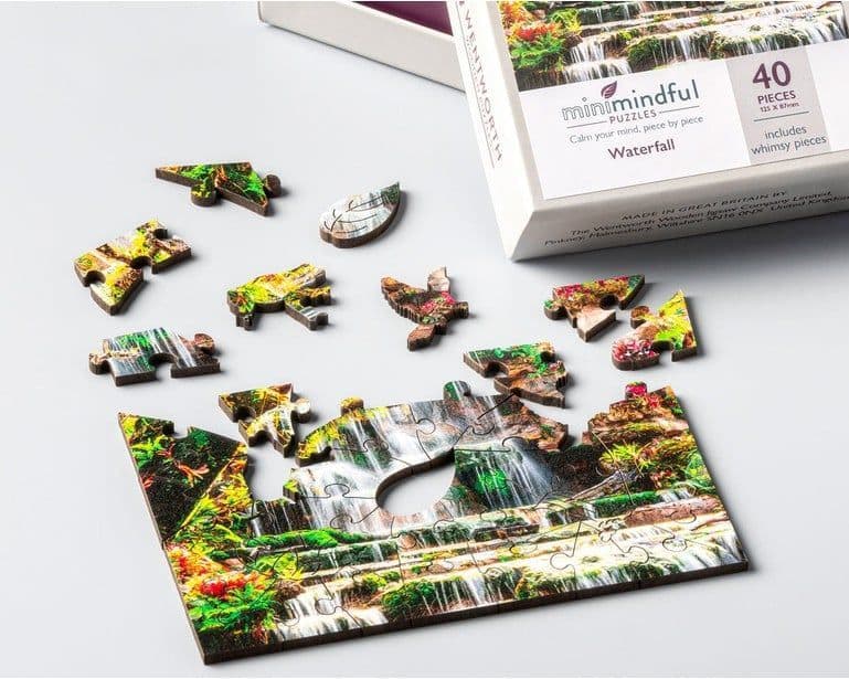 Wentworth - Waterfall - 40 Piece Wooden Jigsaw Puzzle