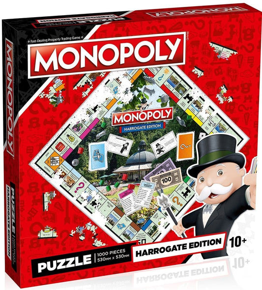 Winning Moves - Harrogate Monopoly Jigsaw - 1000 Piece Jigsaw Puzzle