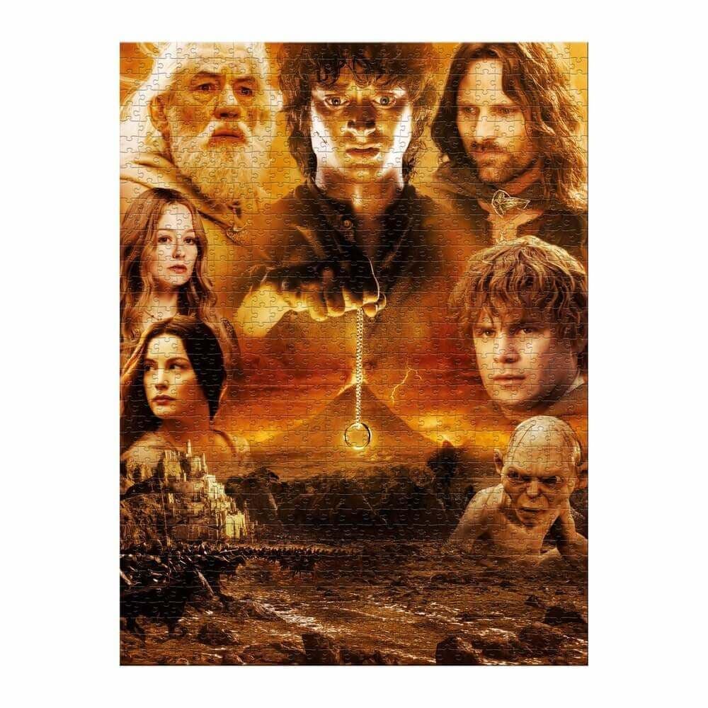 Winning Moves - Lord of the Rings Mount Doom - 1000 Piece Jigsaw Puzzle
