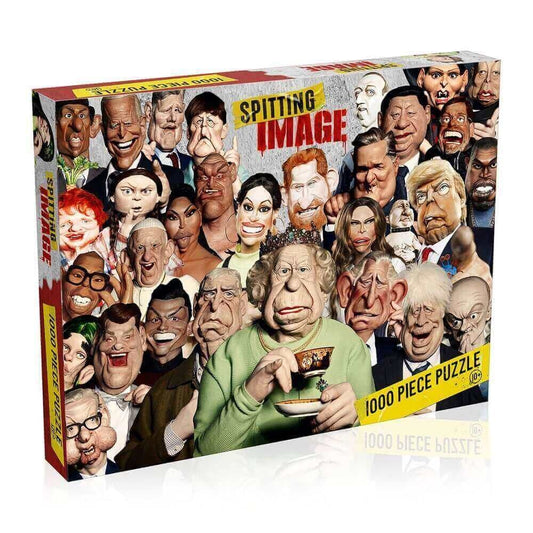 Winning Moves - Spitting Image Puzzle - 1000 Piece Jigsaw Puzzle